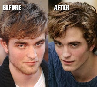 Robert Pattinson Before And After 